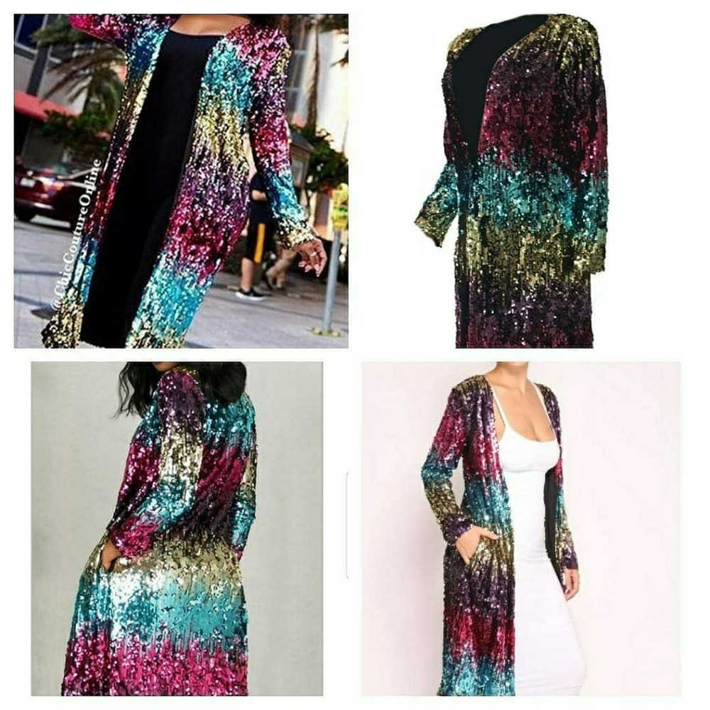PRICE DROP TODAY ONLY Sequin Cardigan Jacket